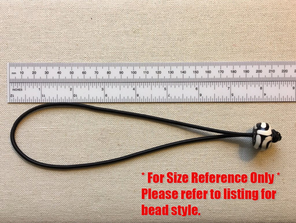 Gray Geode Etched Bone Loc Tie - Loccessories™