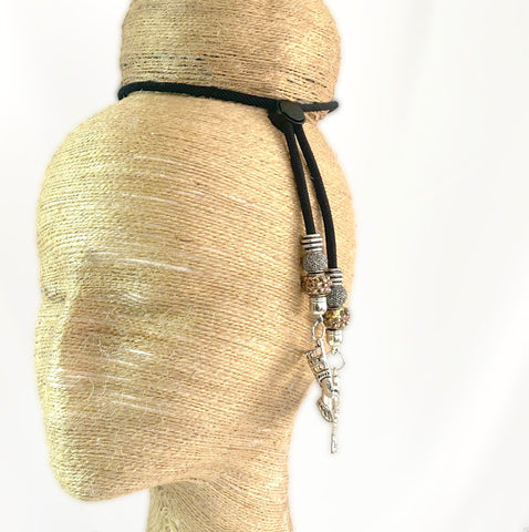 Egyptian Queen Sliding Hair Tie- Adjustable Ponytail Holder