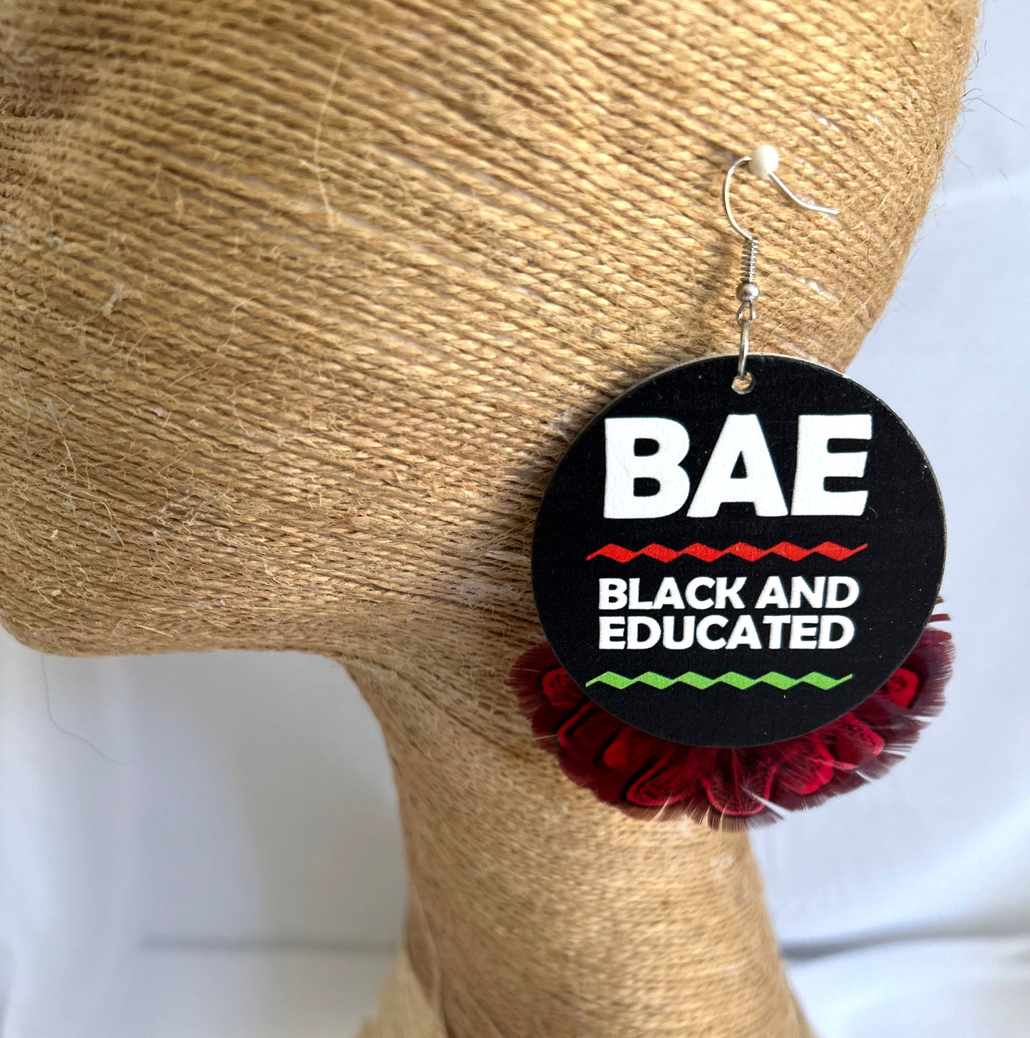 BAE - Black and Educated Statement Earrings