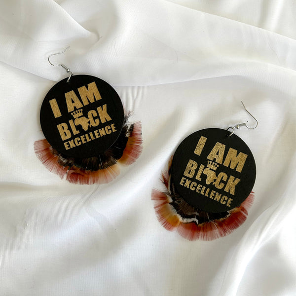 Black Excellence Statement Earrings
