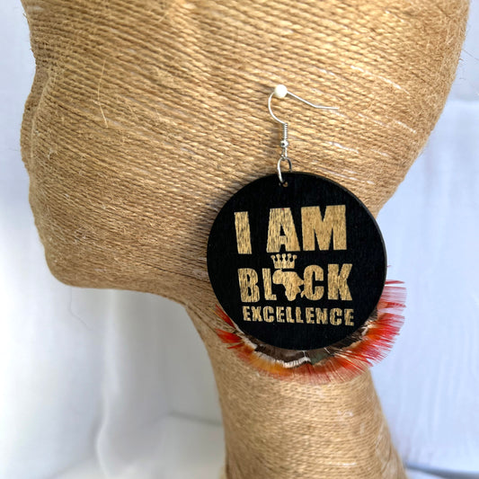 Black Excellence Statement Earrings