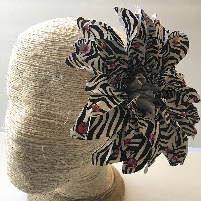 Zebra Fiesta Hair Clip - Loccessories™