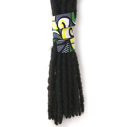 Ankara Magic Wrap Ponytail Hair Band - Green Gavivi - Loccessories™