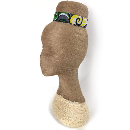 Ankara Magic Wrap Ponytail Hair Band - Green Gavivi - Loccessories™