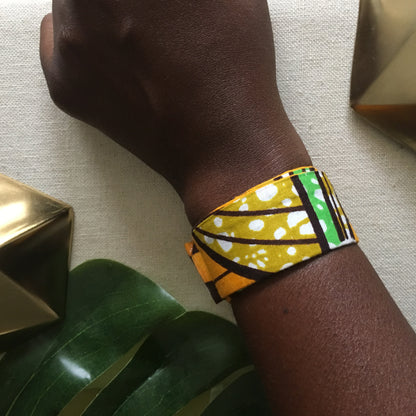 Ankara Magic Wrap Ponytail Hair Band - Okello - Loccessories™