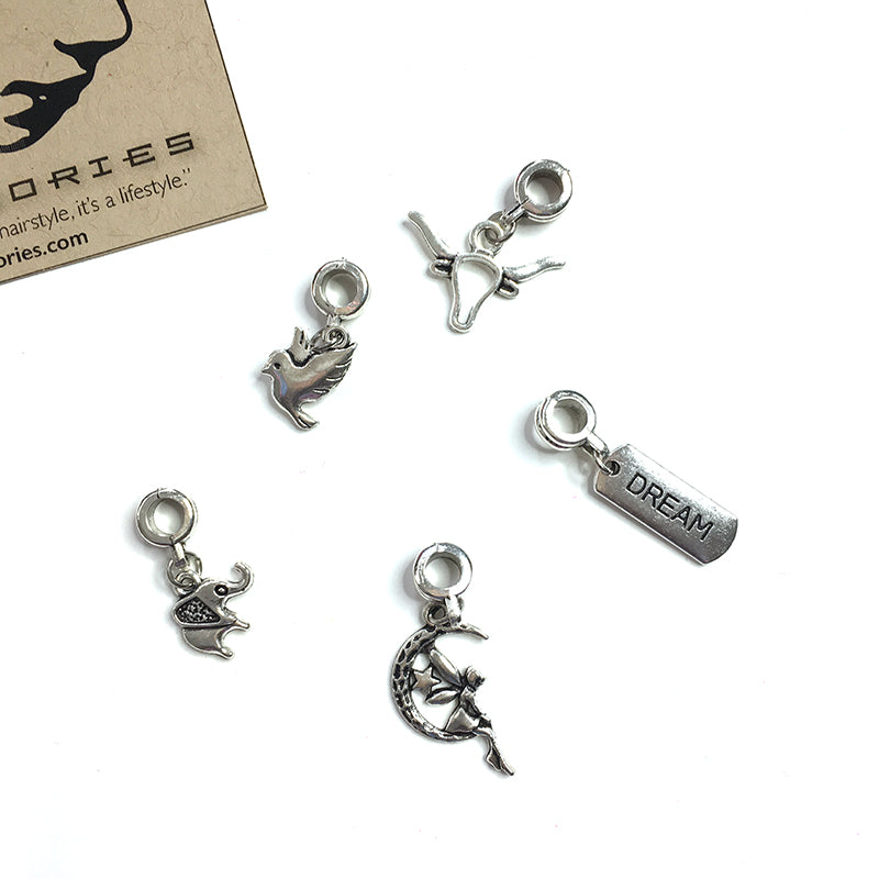 Loc Beads - Assorted Silver Dangles - Loccessories™