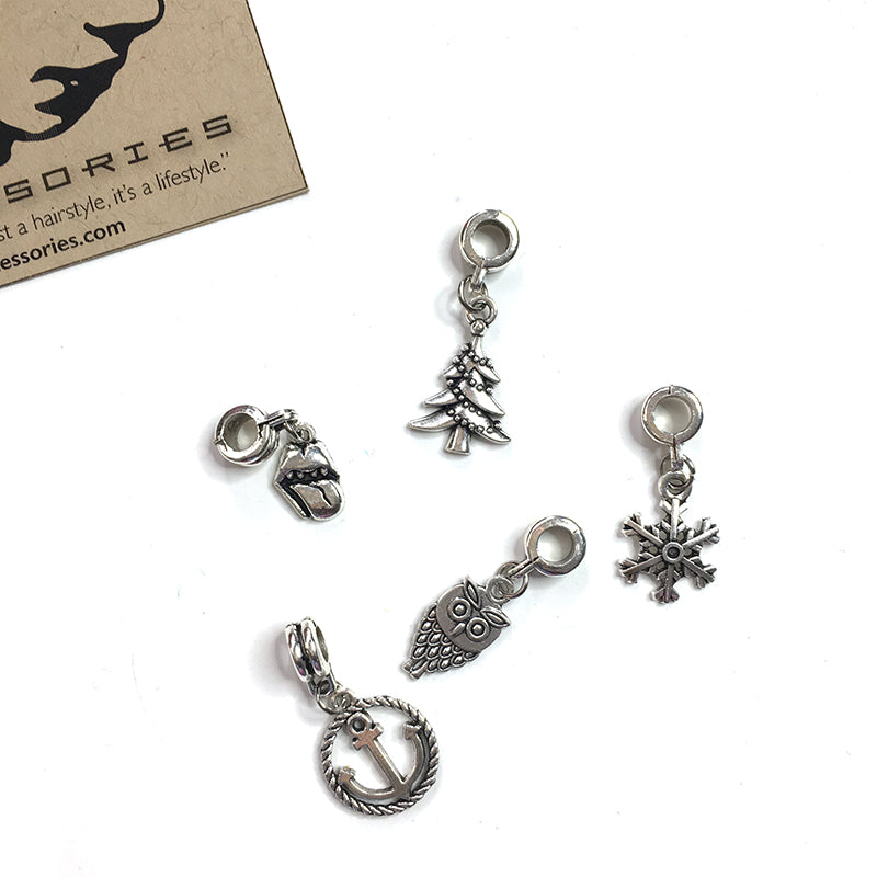 Loc Beads - Assorted Silver Dangles - Loccessories™