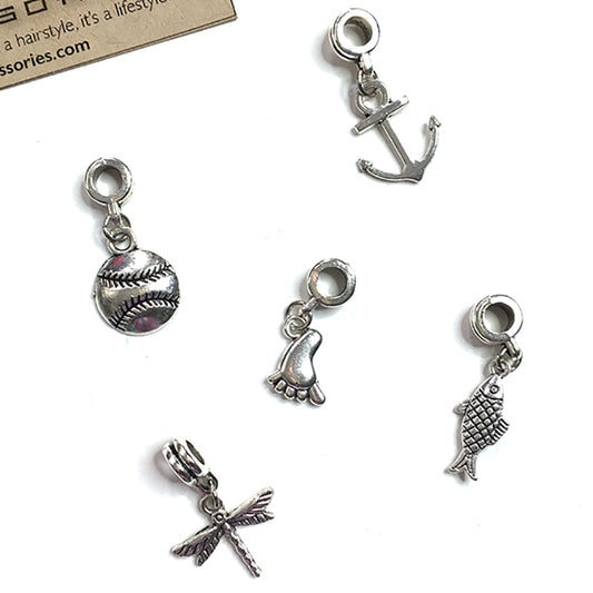 Loc Beads - Assorted Silver Dangles - Loccessories™