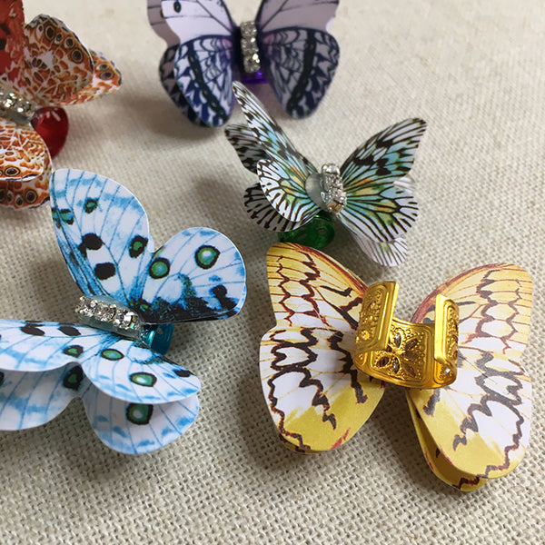 Adjustable Loc Beads - Flutterfly Butterfly - Loccessories™