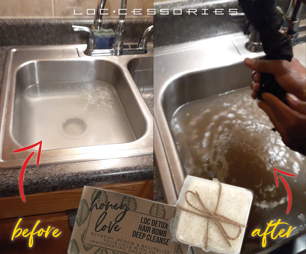 Loc Detox Deep Cleanse Hair Bombs - Loccessories™