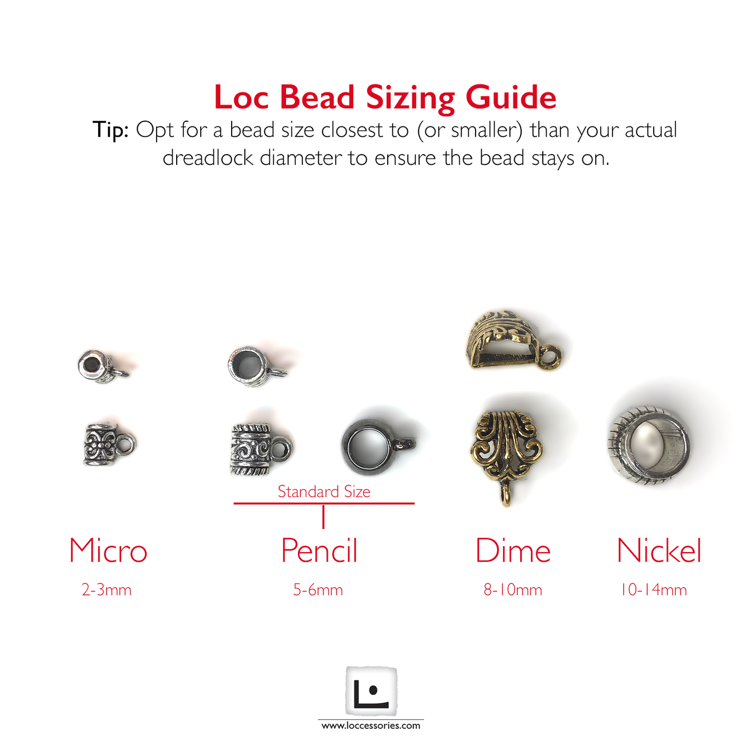 “Natural Bling” Loc Bead - Loccessories™