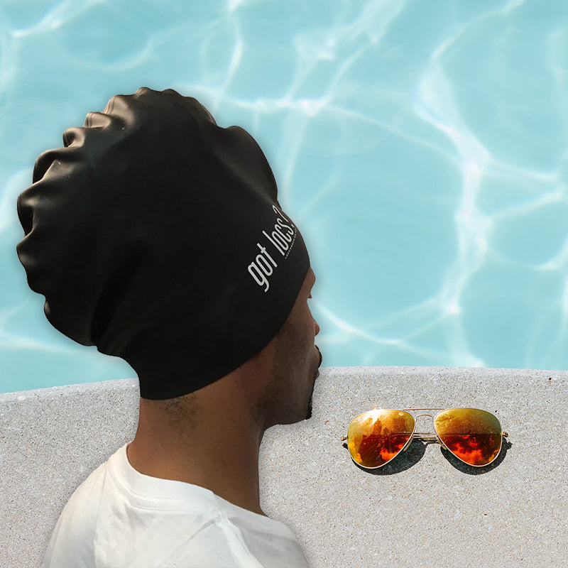 Aqualocs XL Swim Cap for Dreadlocks, Box Braids & Big Hair - Loccessories™