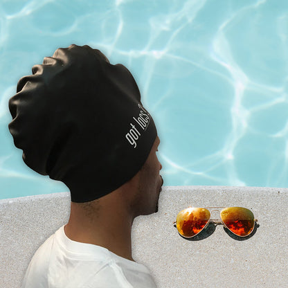Aqualocs XL Swim Cap for Dreadlocks, Box Braids & Big Hair - Loccessories™