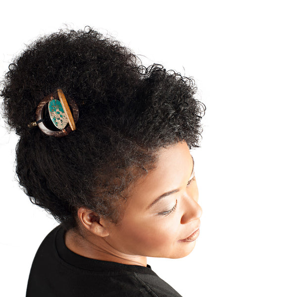 Ambergris Cocoshell Loc Lasso Hair Tie - Loccessories™