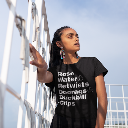 Rose Water & Retwists Dreadlocks T-Shirt - Loccessories™